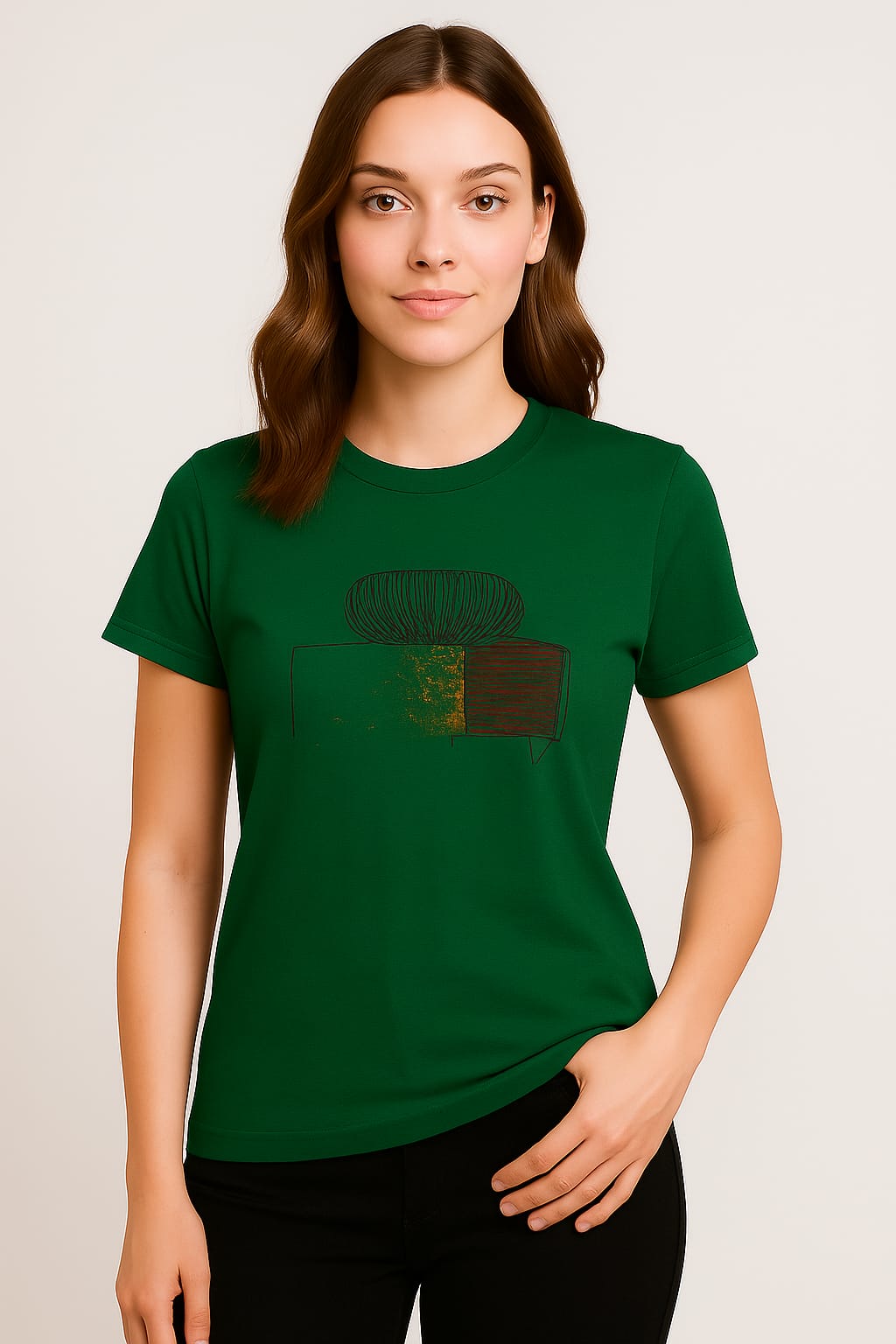 2 Girl Printed T-shirts