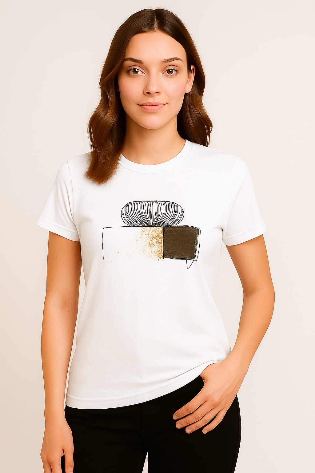 2 Girl Printed T-shirts