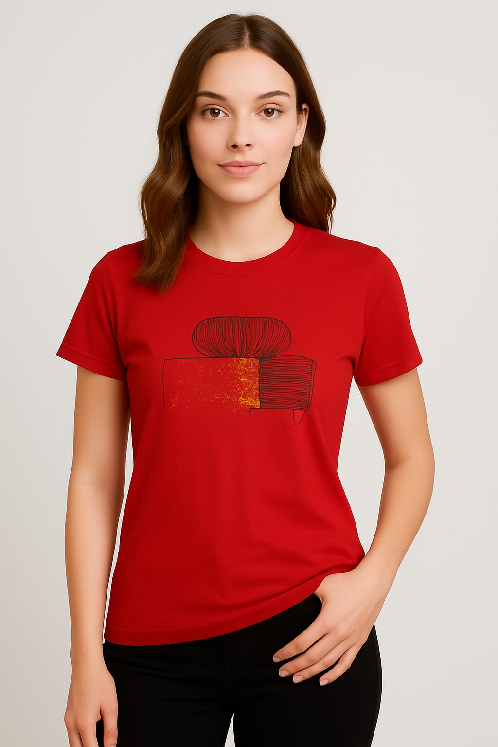 2 Girl Printed T-shirts
