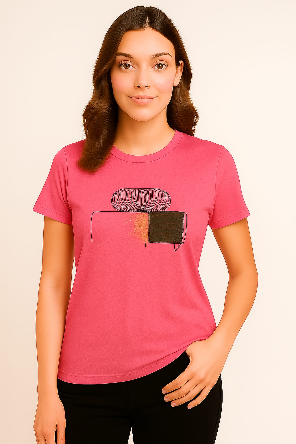 2 Girl Printed T-shirts