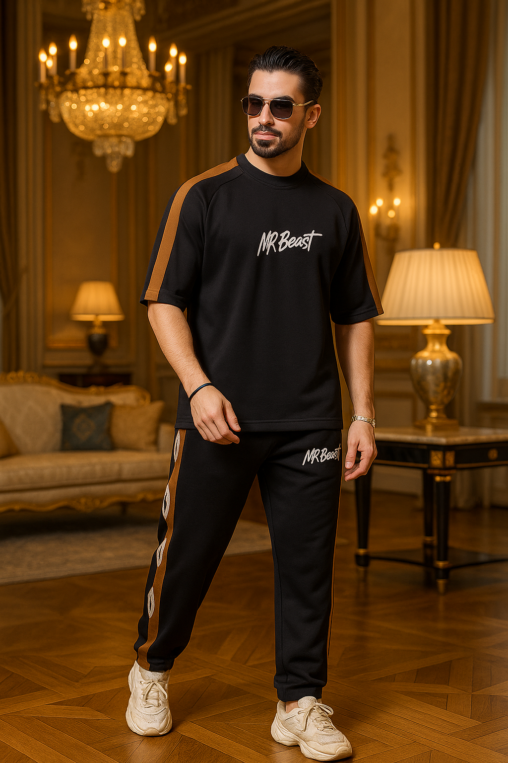 MR.BEAST Printed Tracksuit