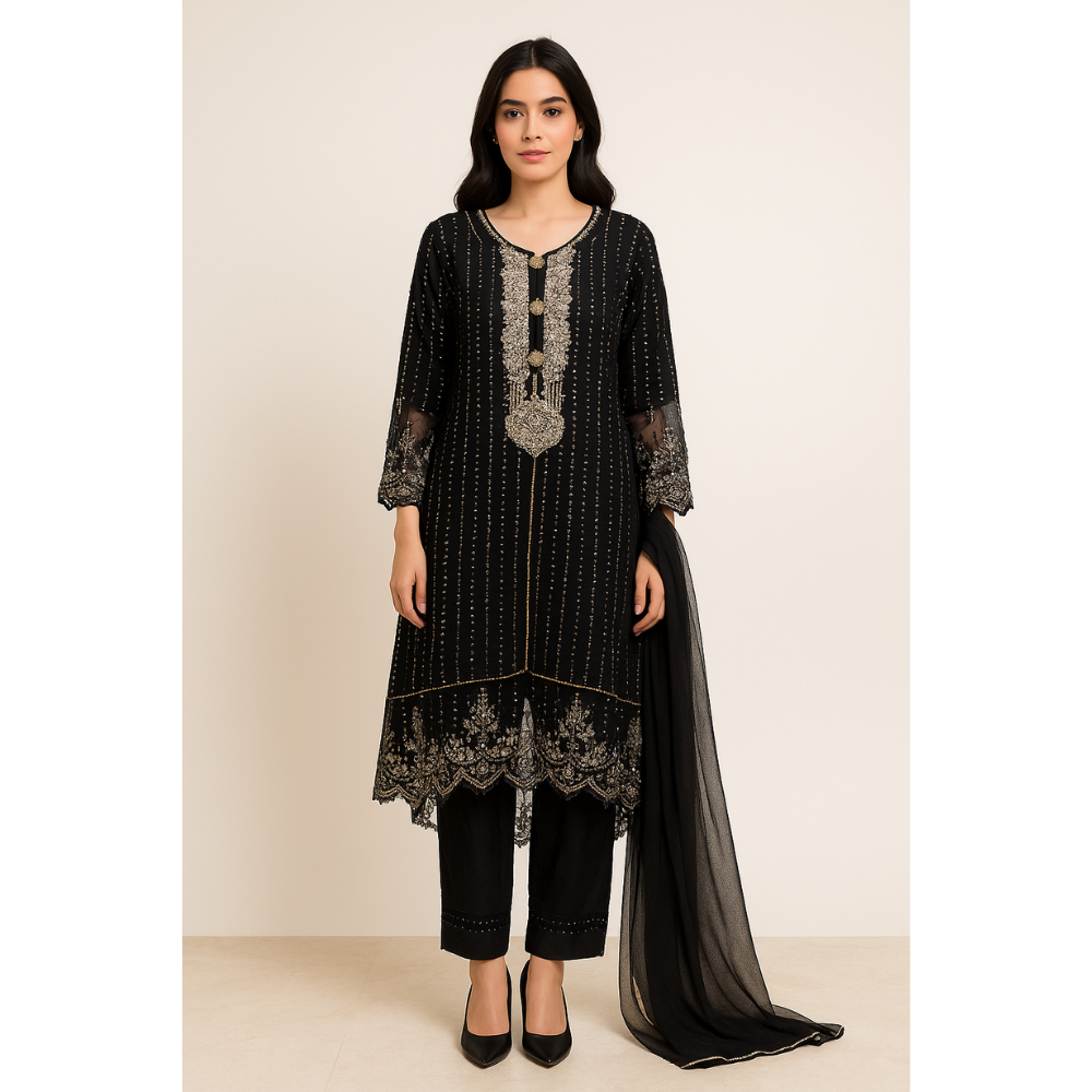 Front Open Maxi Tail Style